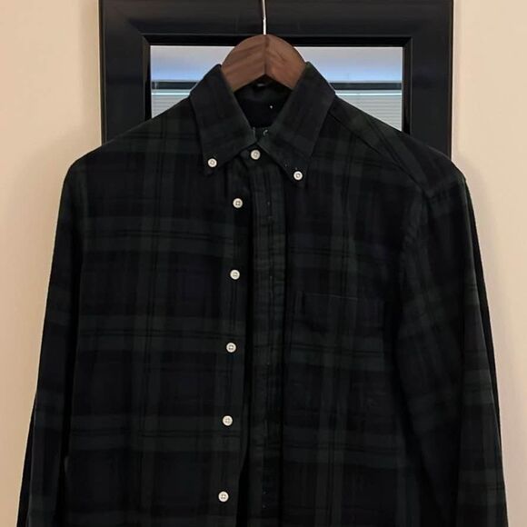 Gitman Brothers vintage green check shirt DOVER ST MARKET EXCLUSIVE - Picture 1 of 3